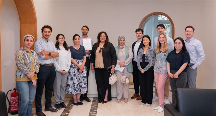 Sawiris Foundation hosts Harvard Business School students in Cairo for FIELD Global Capstone